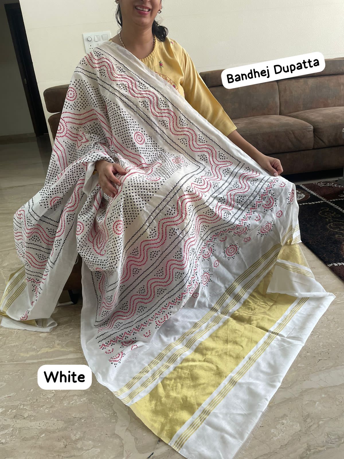 MB Banno Dupatta Vol 3 Designer Print Bandhej Dupatta Wholesale Market In Surat
